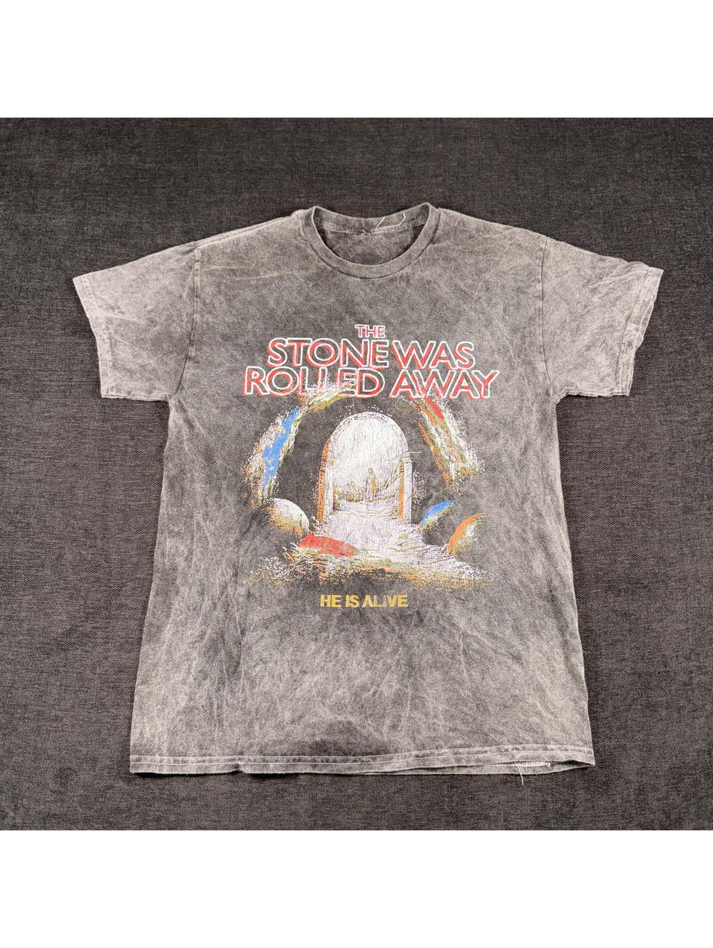 Vintage Stone Was Rolled Away Graphic T-Shirt